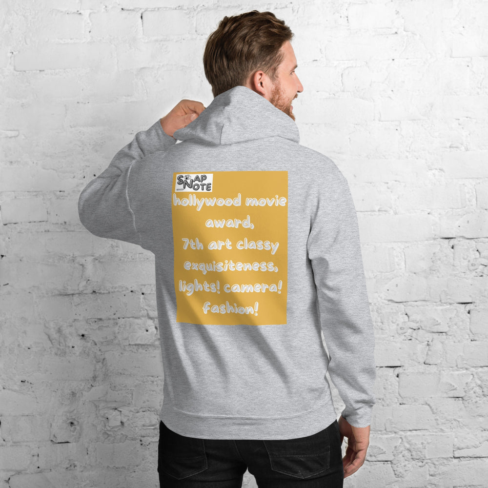 hoodie-hooded-sweatshirt-hollywood-award-gold-design-snapnote-streetwear-sport-grey-man-back
