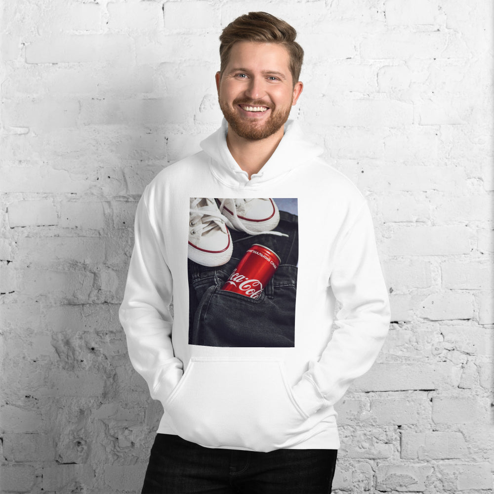 hoodie-hooded-sweatshirt-iconic-brands-red-design-snapnote-streetwear-white-man-front