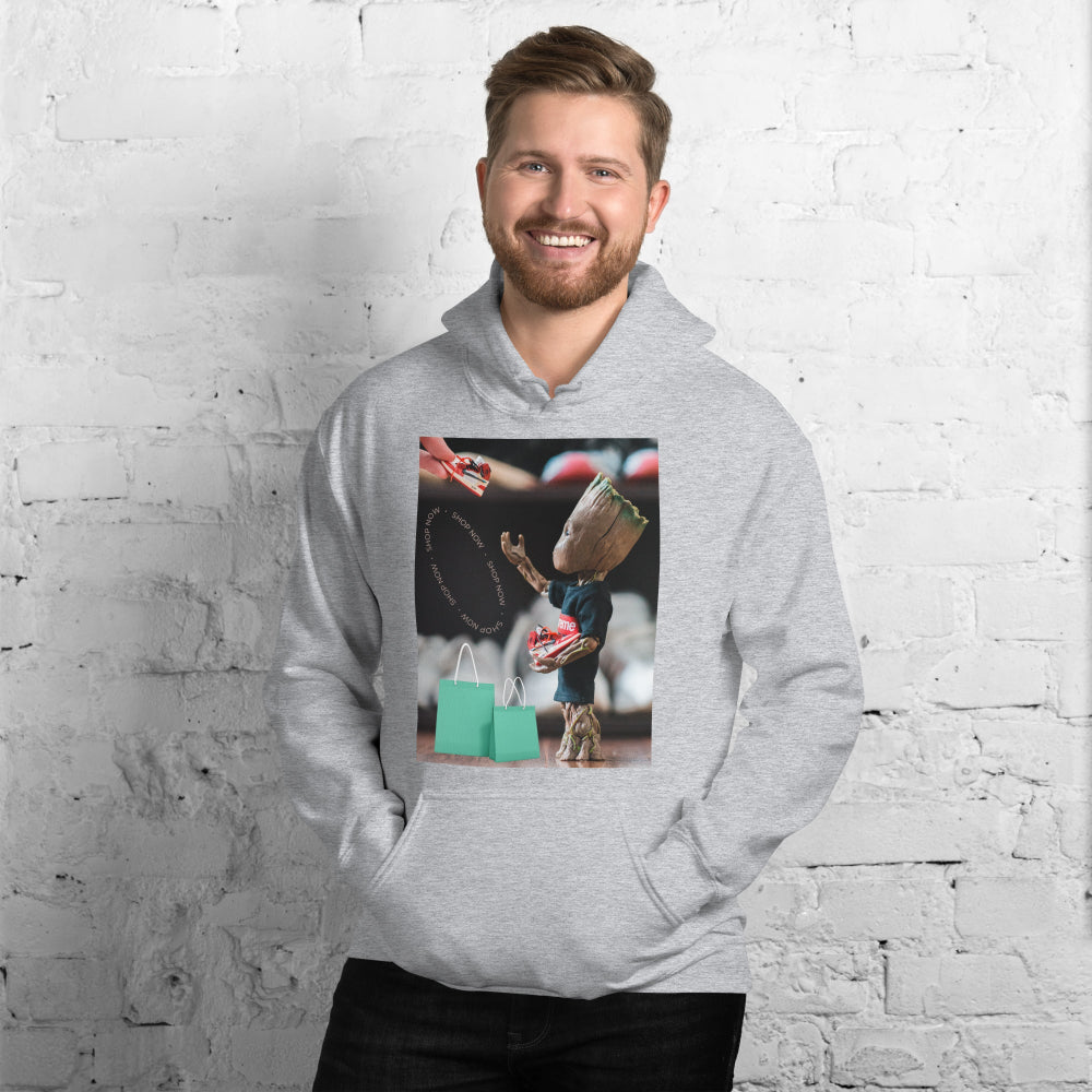 hoodie-hooded-sweatshirt-superhero-shopping-blue-design-snapnote-streetwear-sport-grey-man-front