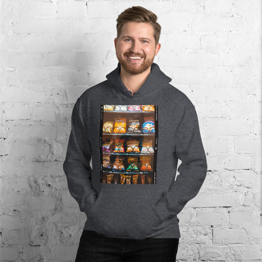 hoodie-hooded-sweatshirt-vending-machine-blue-design-snapnote-streetwear-dark-heather-man-front