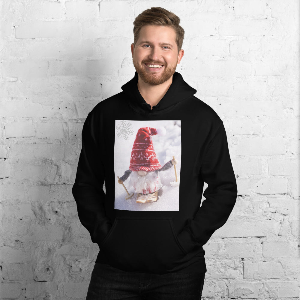 hoodie-hooded-sweatshirt-xmas-elf-snow-ski-red-design-snapnote-streetwear-black-man-front