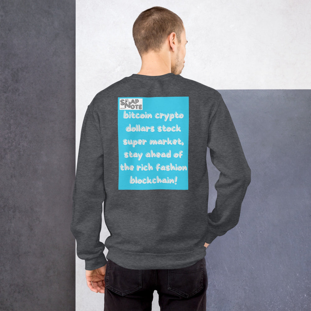 sweatshirt-pullover-bitcoin-shopping-blue-design-snapnote-streetwear-dark-heather-man-back