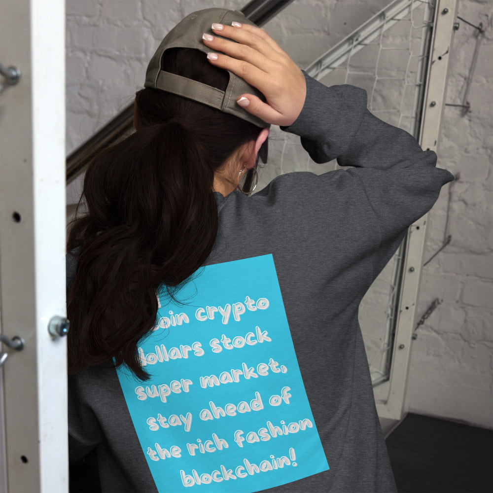sweatshirt-pullover-bitcoin-shopping-blue-design-snapnote-streetwear-dark-heather-woman-back