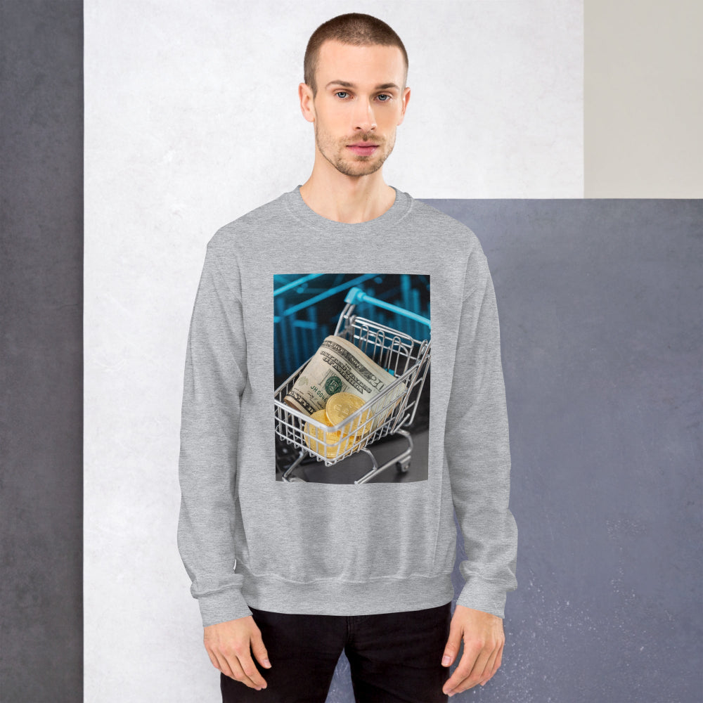 sweatshirt-pullover-bitcoin-shopping-blue-design-snapnote-streetwear-sport-grey-man-front