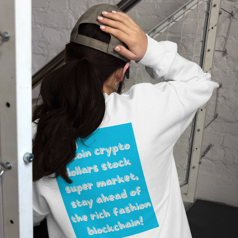 sweatshirt-pullover-bitcoin-shopping-blue-design-snapnote-streetwear-white-woman-back
