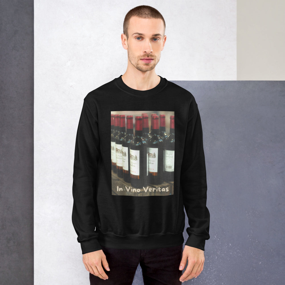 sweatshirt-pullover-bordeaux-bottles-maroon-design-snapnote-streetwear-black-man-front