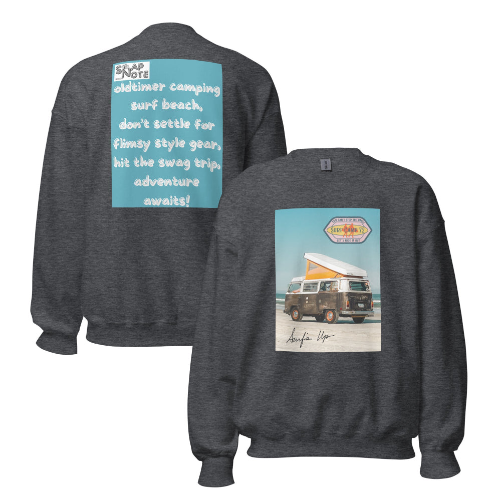 sweatshirt-pullover-camping-surf-blue-design-snapnote-streetwear-dark-heather