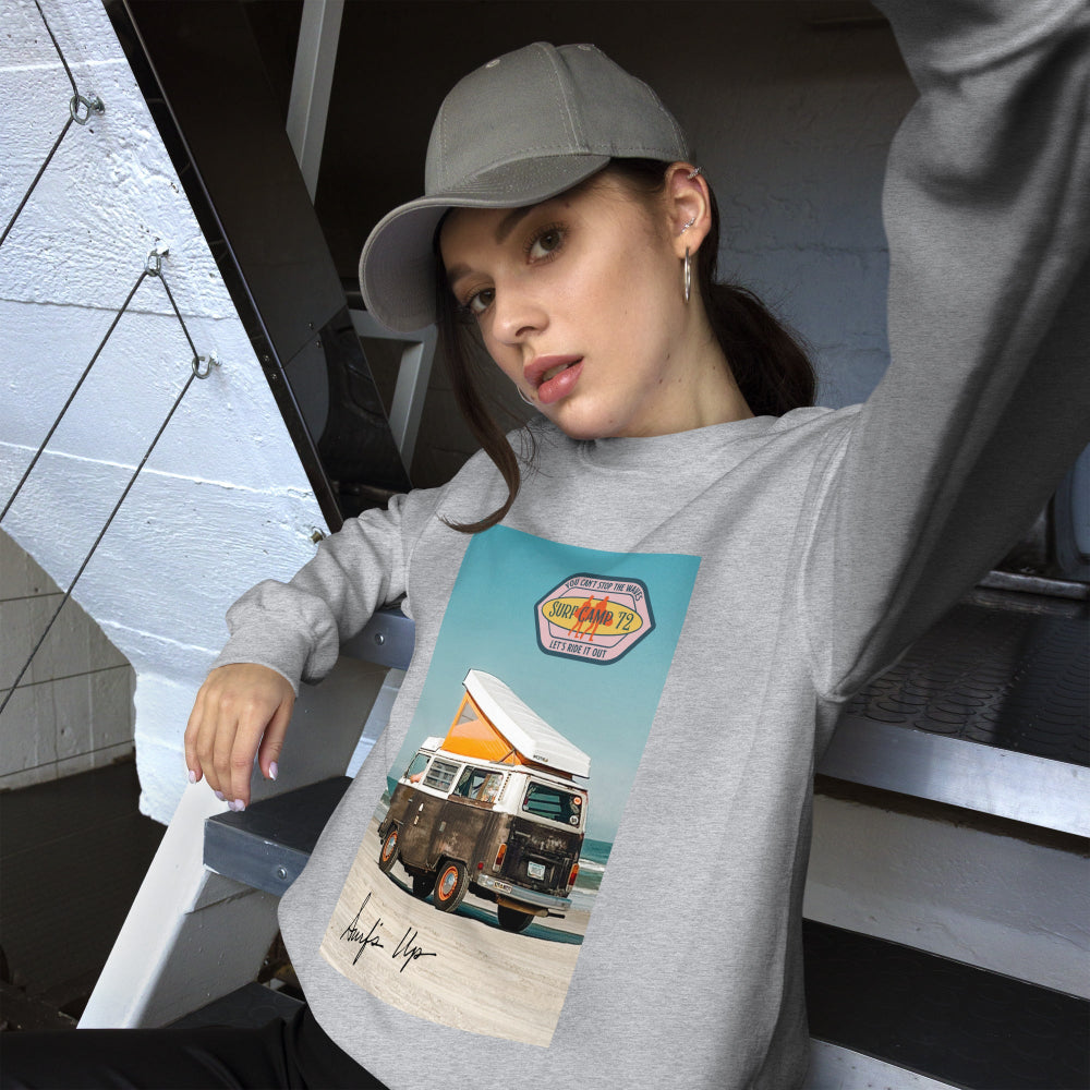 sweatshirt-pullover-camping-surf-blue-design-snapnote-streetwear-sport-grey-woman-front