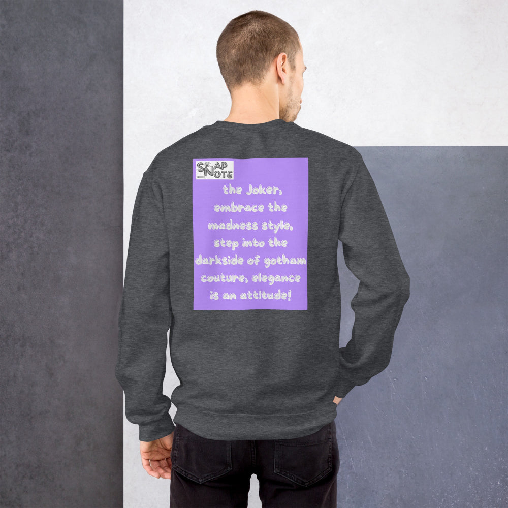 sweatshirt-pullover-comics-the-joker-purple-design-snapnote-streetwear-dark-heather-man-back