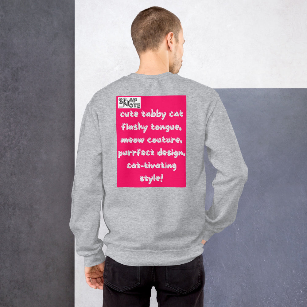sweatshirt-pullover-cute-tabby-cat-pink-design-snapnote-streetwear-sport-grey-man-back