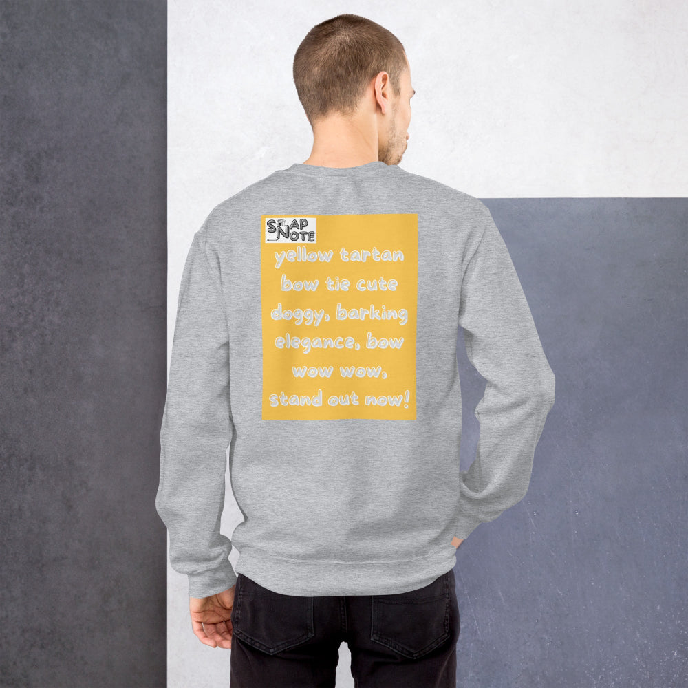 sweatshirt-pullover-elegant-doggy-yellow-design-snapnote-streetwear-sport-grey-man-back