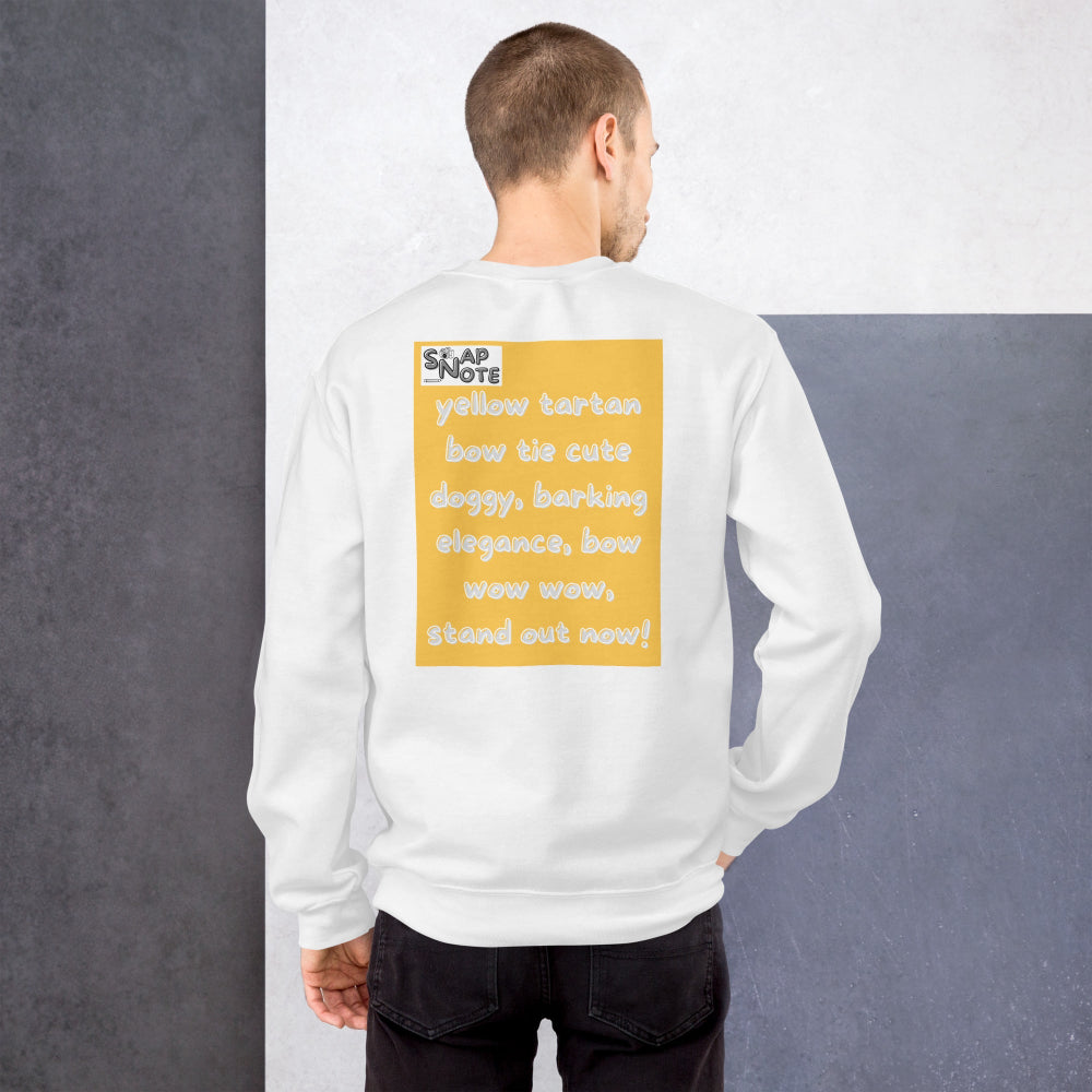sweatshirt-pullover-elegant-doggy-yellow-design-snapnote-streetwear-white-man-back