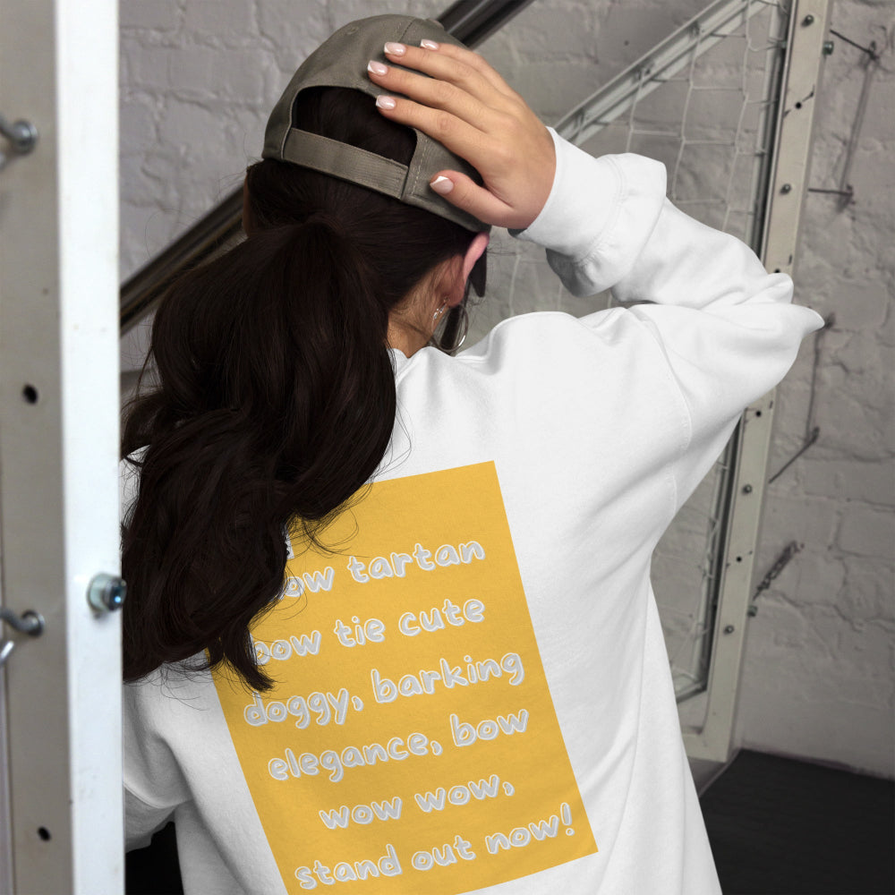 sweatshirt-pullover-elegant-doggy-yellow-design-snapnote-streetwear-white-woman-back