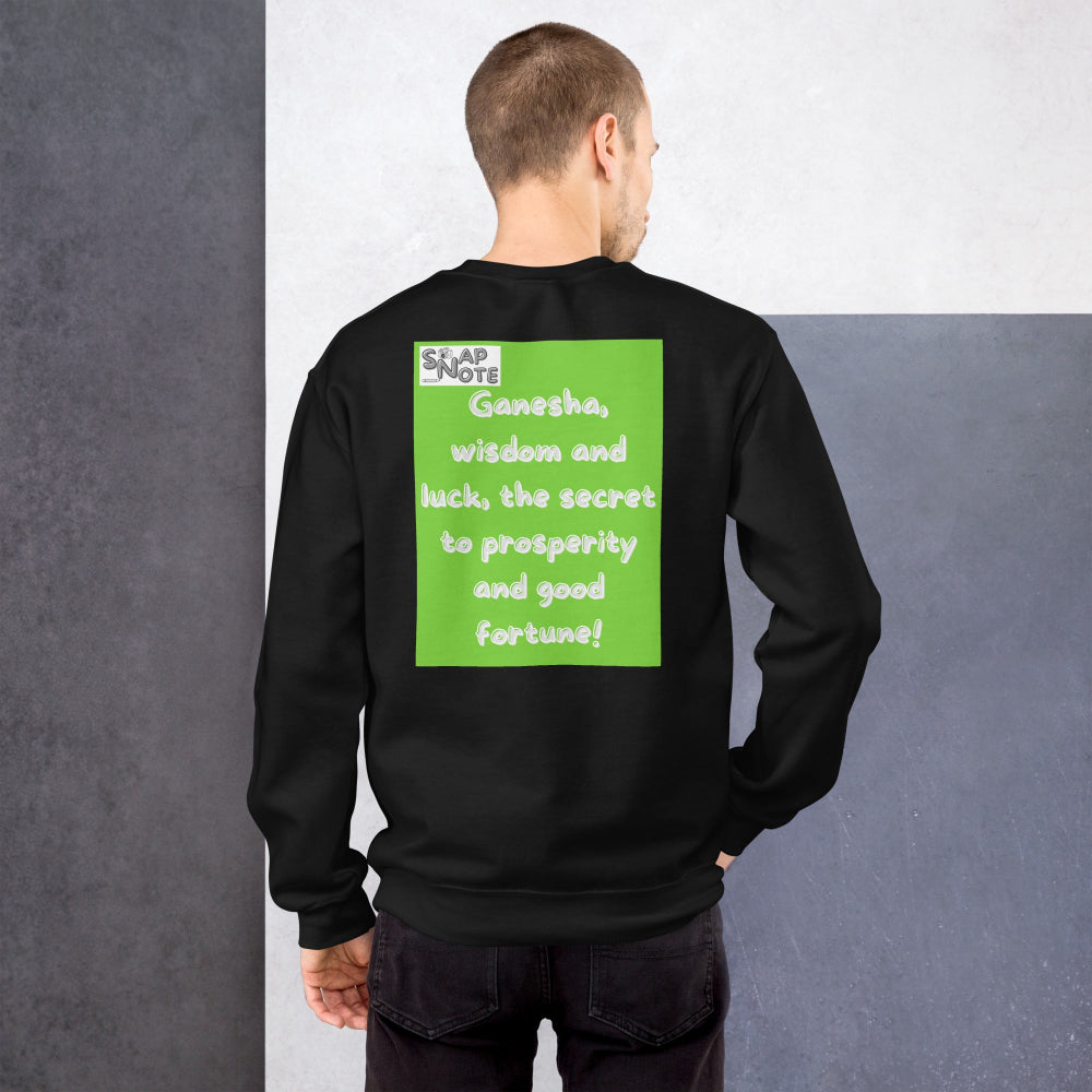 sweatshirt-pullover-ganesha-bollywood-green-design-snapnote-streetwear-black-man-back