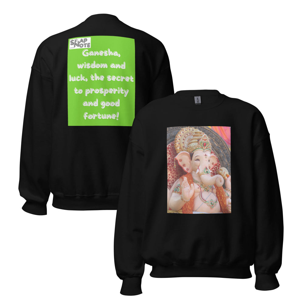 sweatshirt-pullover-ganesha-bollywood-green-design-snapnote-streetwear-black