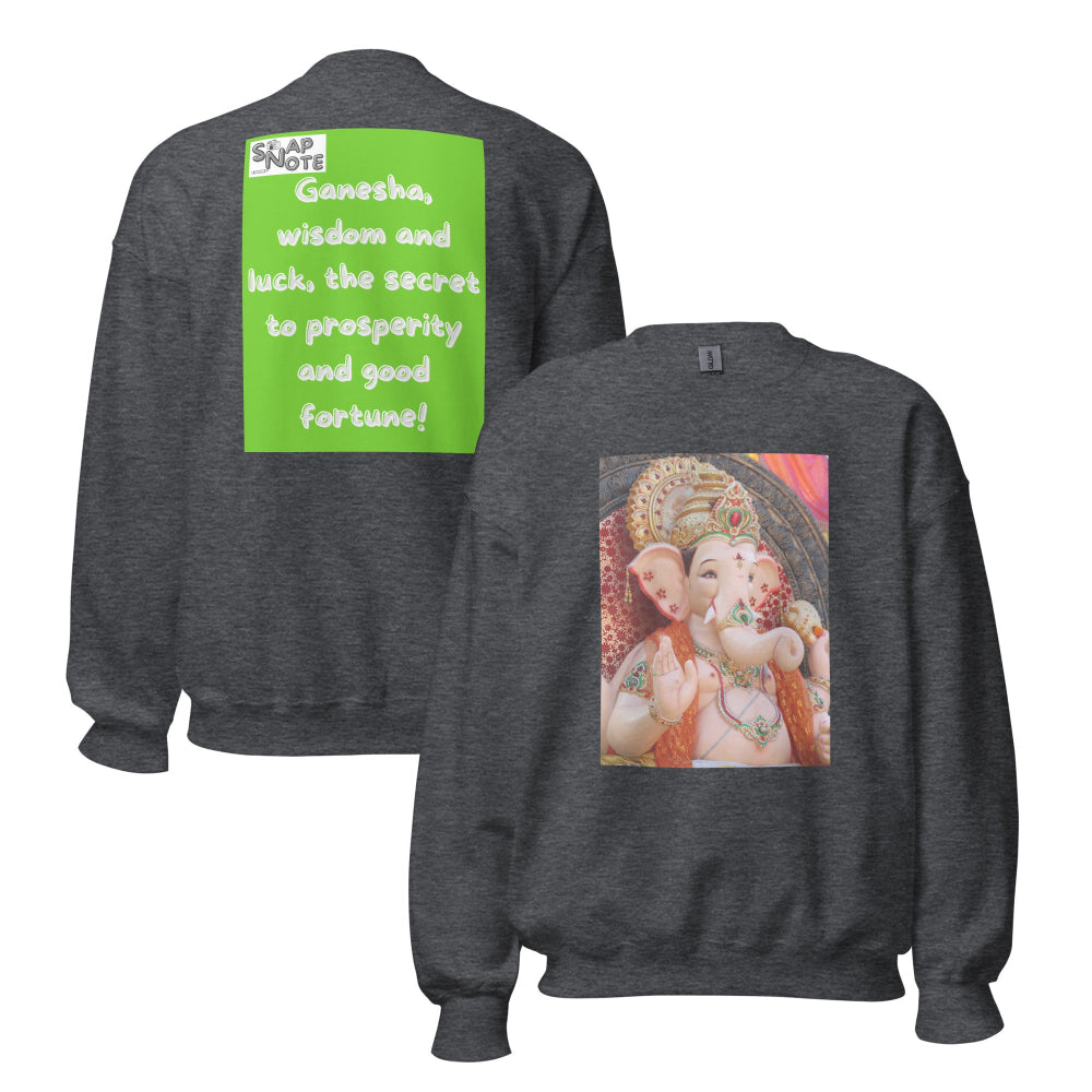 sweatshirt-pullover-ganesha-bollywood-green-design-snapnote-streetwear-dark-heather
