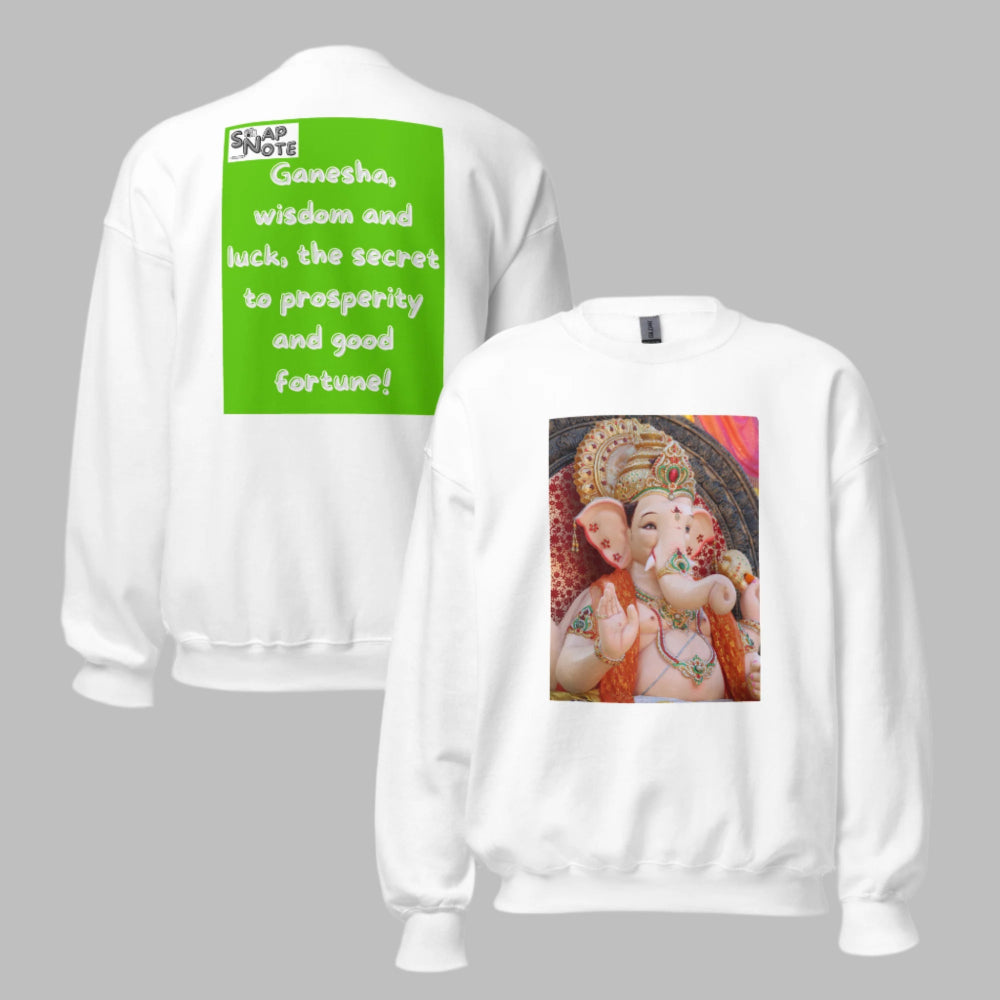sweatshirt-pullover-ganesha-bollywood-green-design-snapnote-streetwear-white