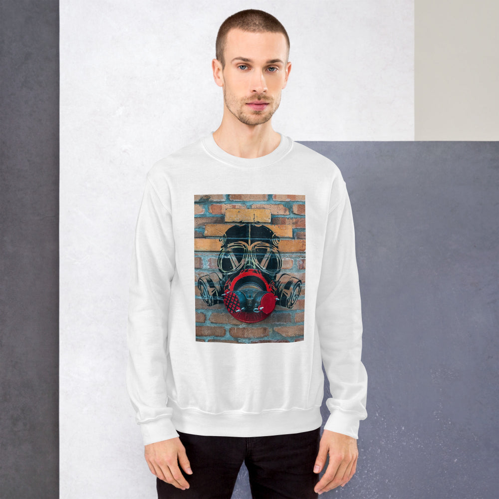 sweatshirt-pullover-gas-mask-graffiti-red-design-snapnote-streetwear-white-man-front