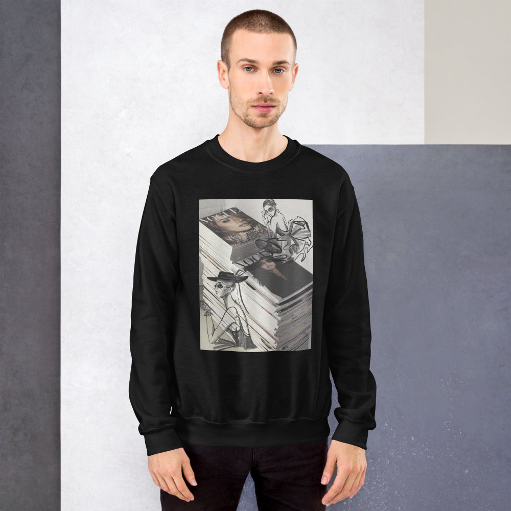 sweatshirt-pullover-haute-couture-burgundy-design-snapnote-streetwear-black-man-front