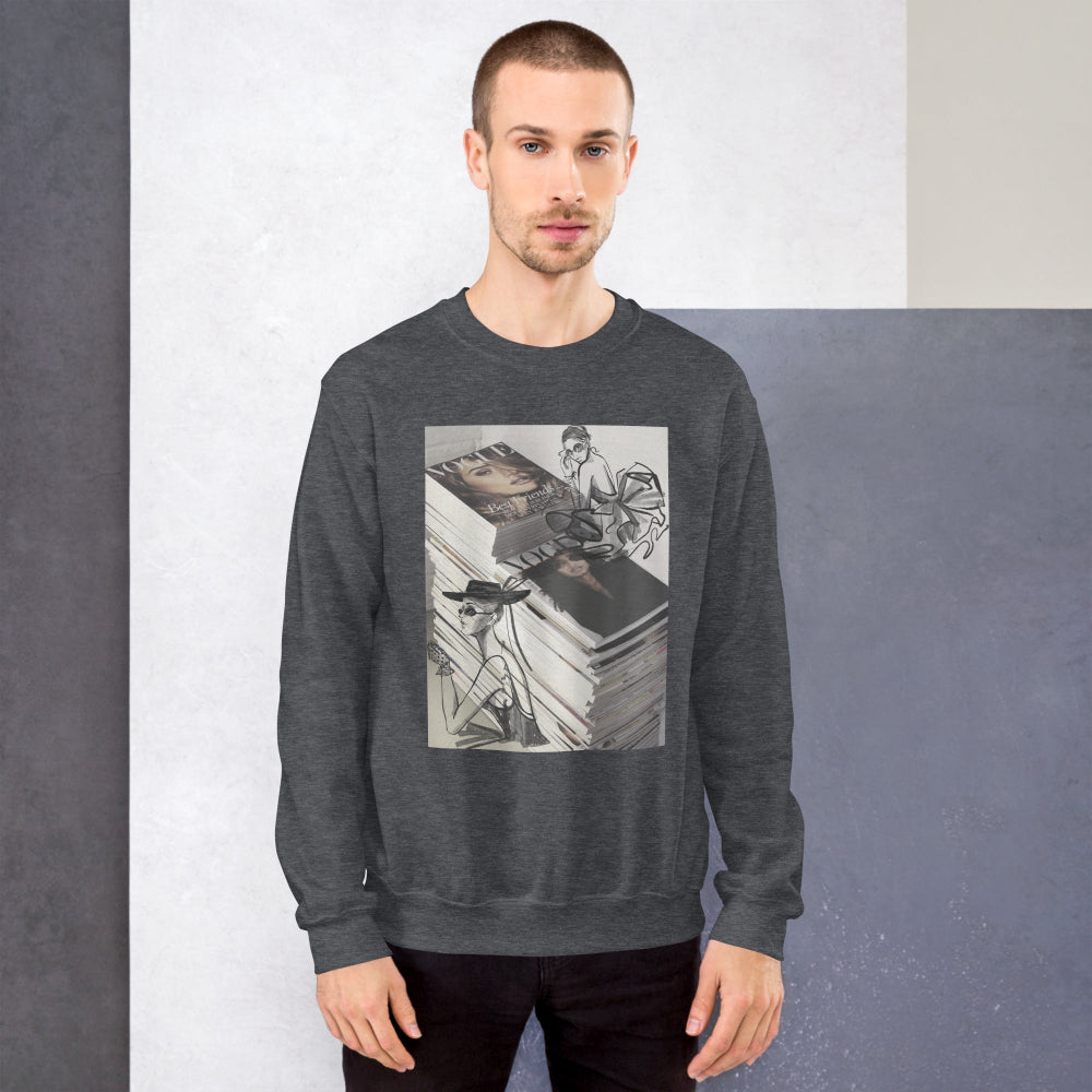 sweatshirt-pullover-haute-couture-burgundy-design-snapnote-streetwear-dark-heather-man-front