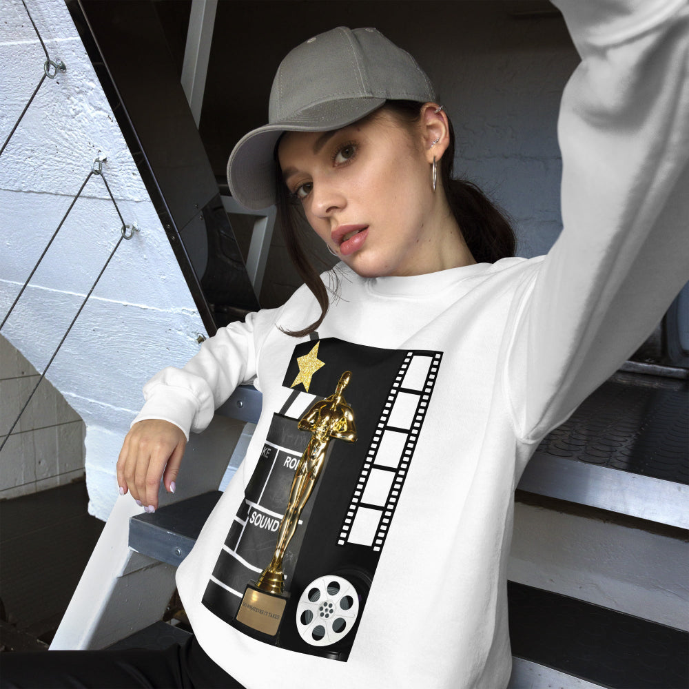 sweatshirt-pullover-hollywood-award-gold-design-snapnote-streetwear-white-woman-front