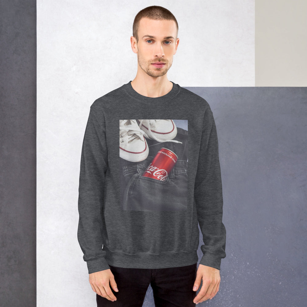 sweatshirt-pullover-iconic-brands-red-design-snapnote-streetwear-dark-heather-man-front