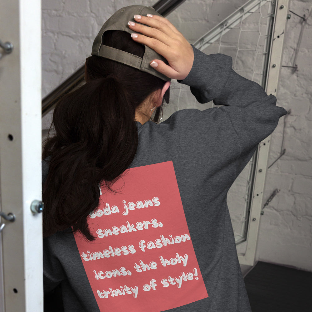 sweatshirt-pullover-iconic-brands-red-design-snapnote-streetwear-dark-heather-woman-back