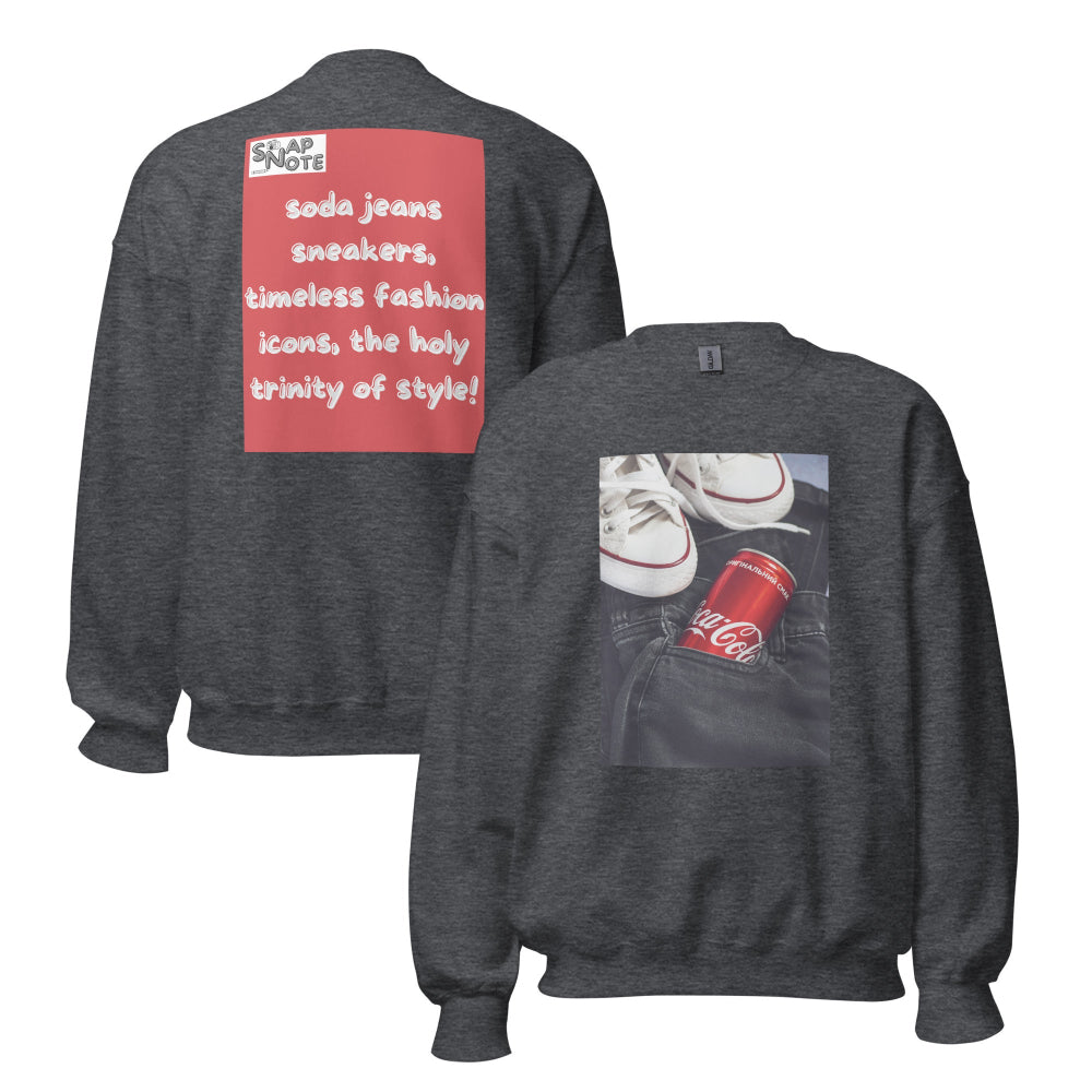 sweatshirt-pullover-iconic-brands-red-design-snapnote-streetwear-dark-heather