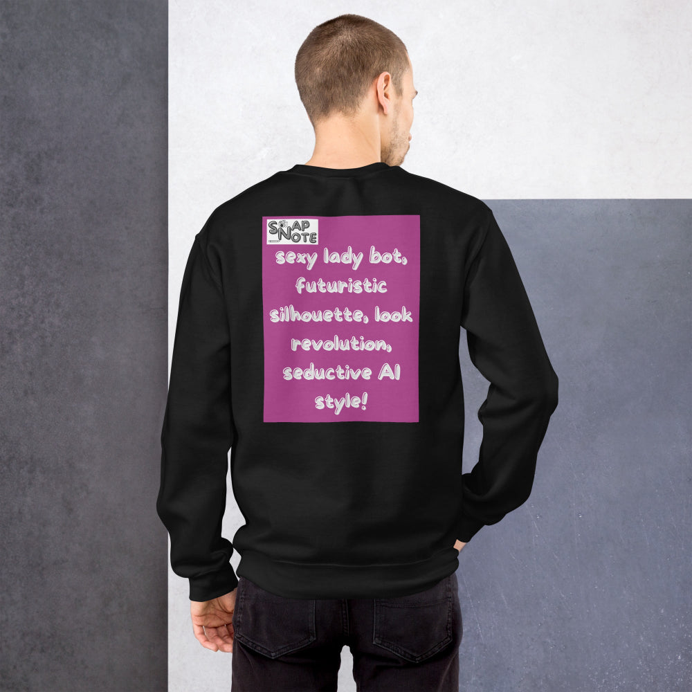 sweatshirt-pullover-lady-robot-pink-design-snapnote-streetwear-black-man-back