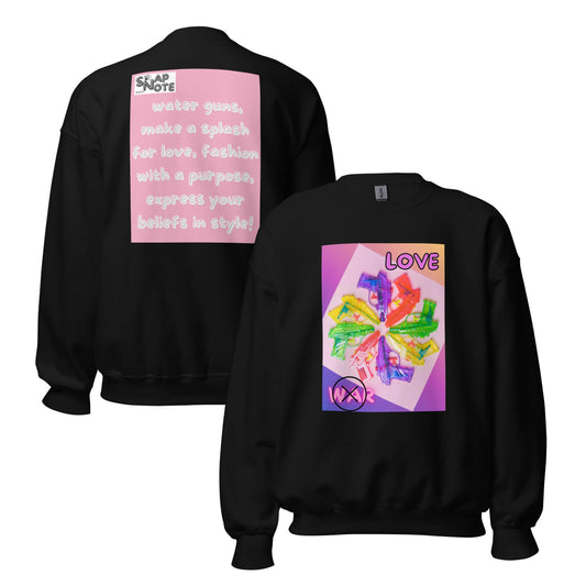 sweatshirt-pullover-peace-and-love-pink-design-snapnote-streetwear-black