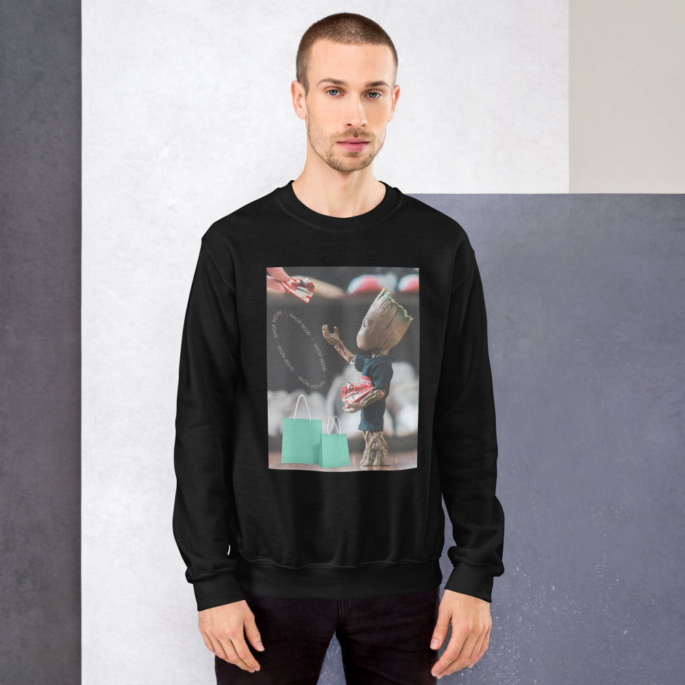 sweatshirt-pullover-superhero-shopping-blue-design-snapnote-streetwear-black-man-front