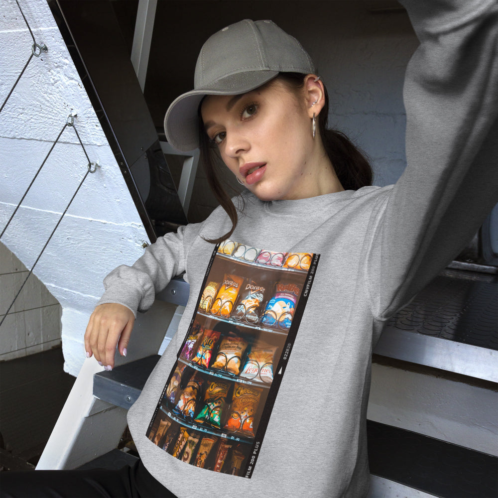 sweatshirt-pullover-vending-machine-blue-design-snapnote-streetwear-sport-grey-woman-front