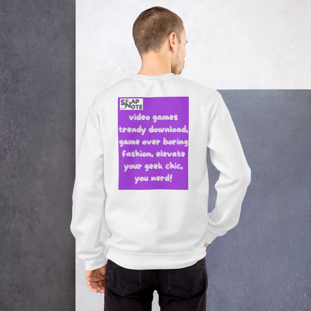 sweatshirt-pullover-video-game-purple-design-snapnote-streetwear-white-man-back