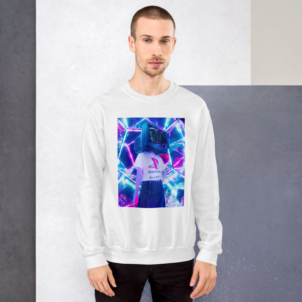 sweatshirt-pullover-video-game-purple-design-snapnote-streetwear-white-man-front