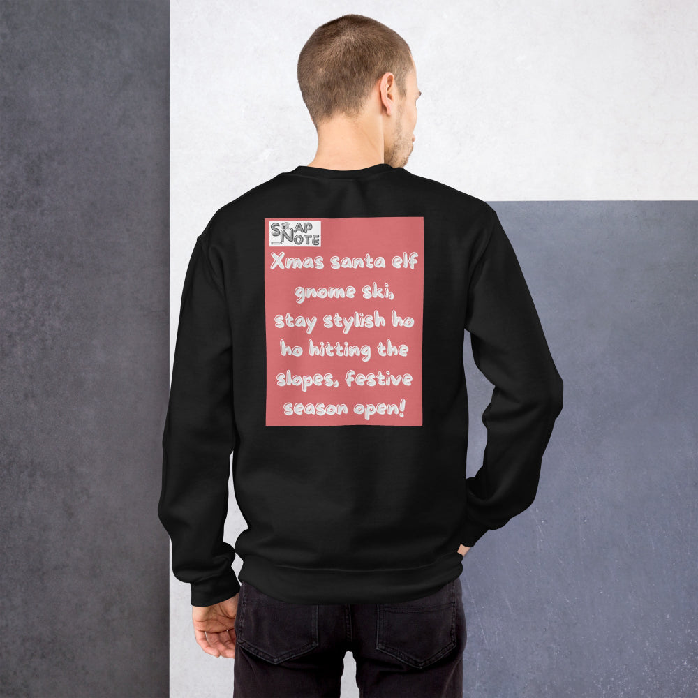 sweatshirt-pullover-xmas-elf-snow-ski-red-design-snapnote-streetwear-black-man-back