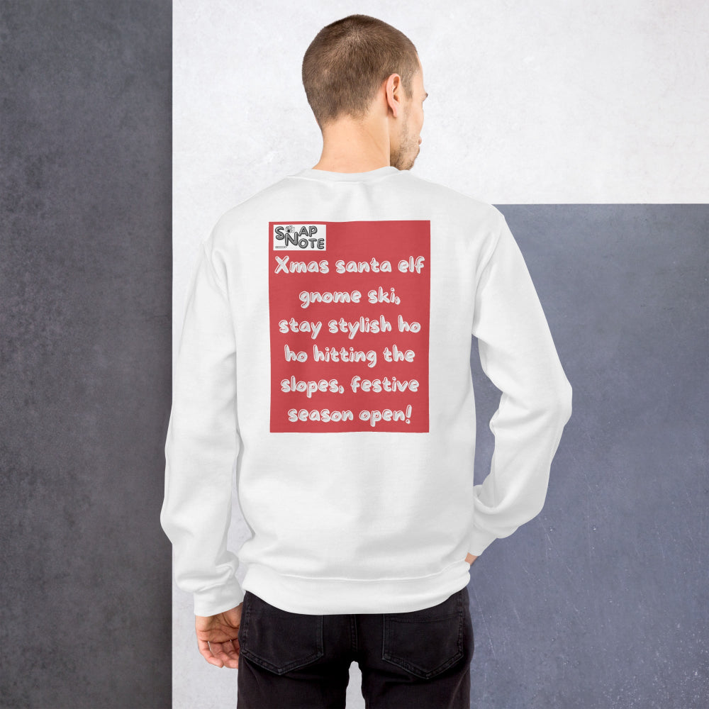 sweatshirt-pullover-xmas-elf-snow-ski-red-design-snapnote-streetwear-white-man-back
