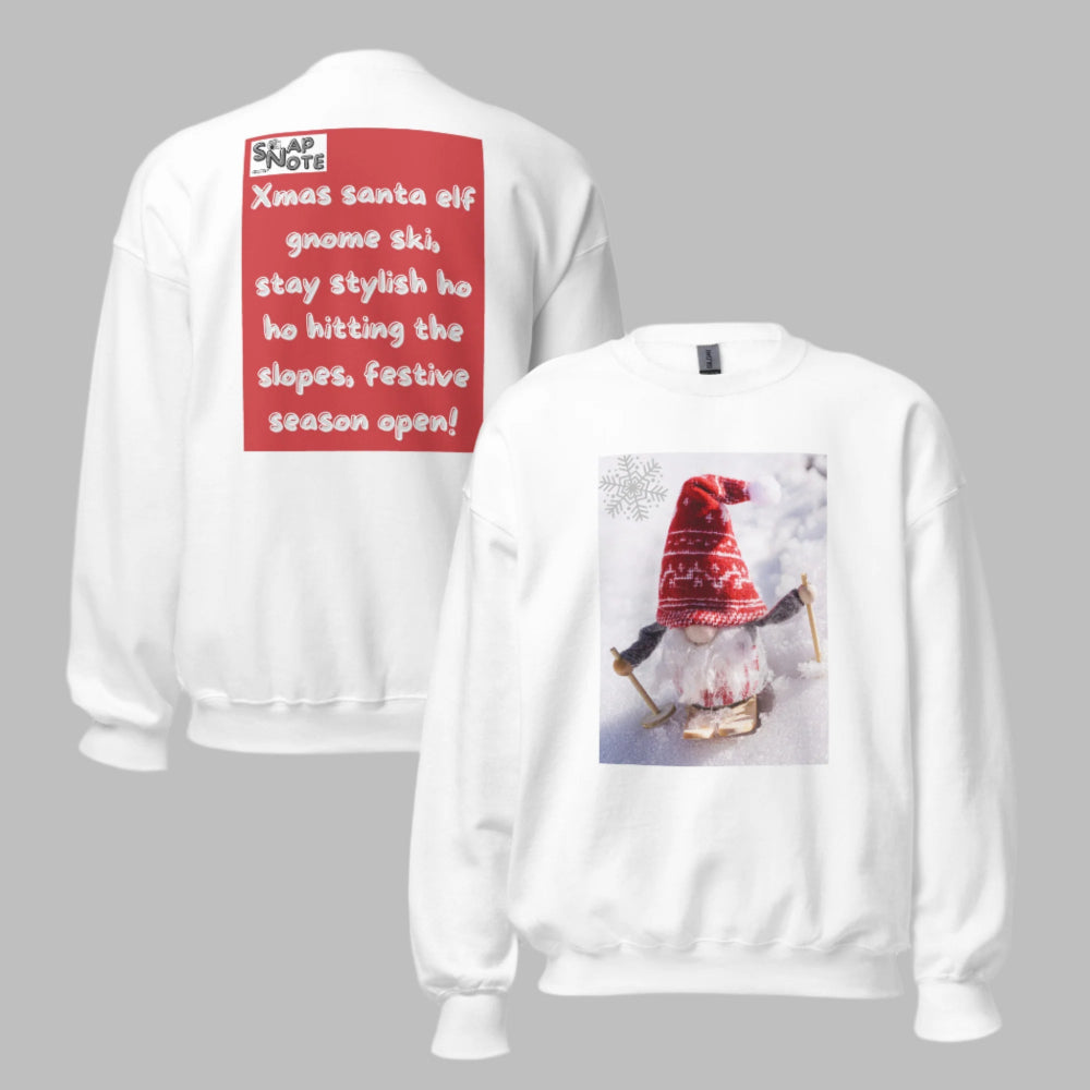 sweatshirt-pullover-xmas-elf-snow-ski-red-design-snapnote-streetwear-white