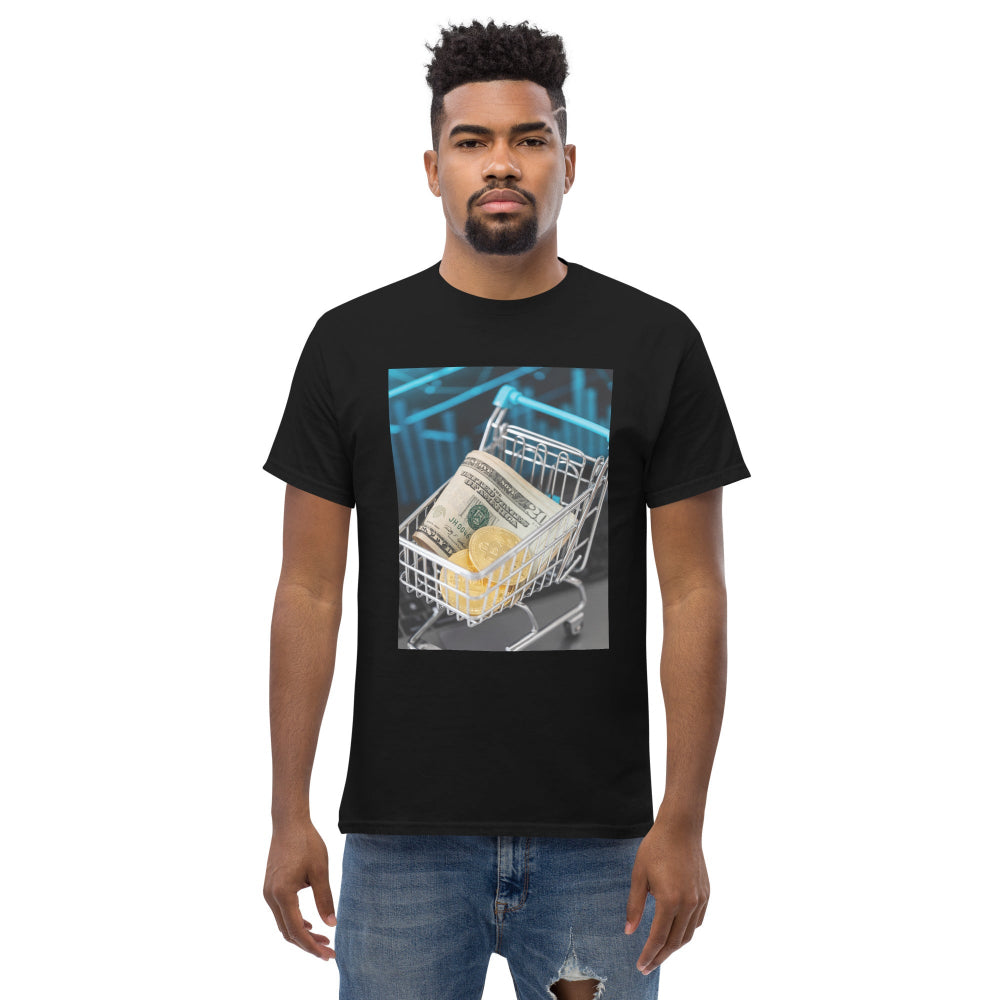 t-shirt-classic-graphic-bitcoin-shopping-blue-design-snapnote-streetwear-black-man-front