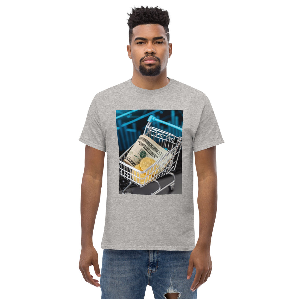 t-shirt-classic-graphic-bitcoin-shopping-blue-design-snapnote-streetwear-sport-grey-man-front