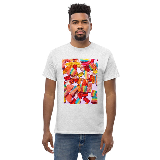 t-shirt-classic-graphic-candy-equation-turquoise-design-snapnote-streetwear-ash-man-front