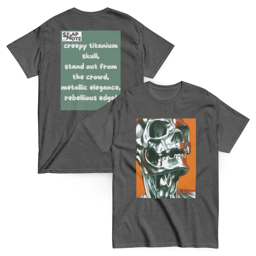 t-shirt-classic-graphic-creepy-skull-military-green-design-snapnote-streetwear-dark-heather