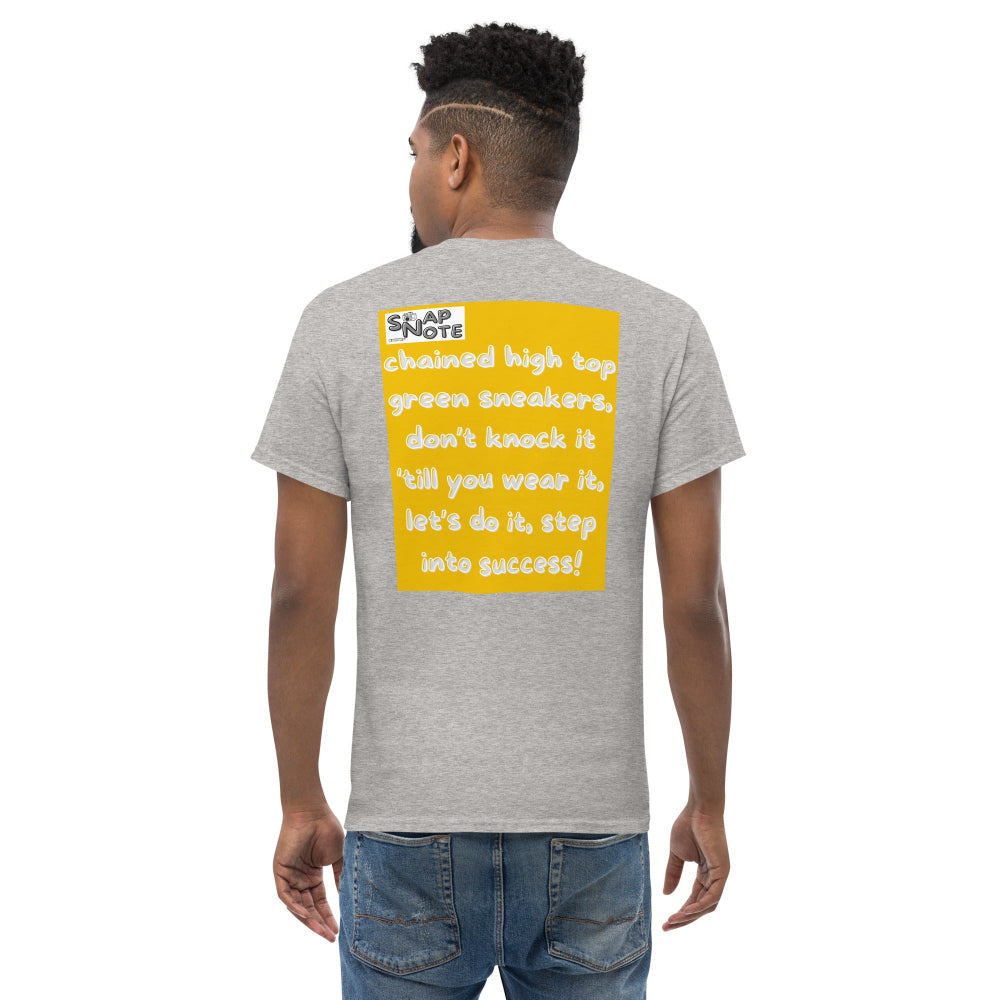 t-shirt-classic-graphic-skateboard-sneakers-yellow-design-snapnote-streetwear-sport-grey-man-back