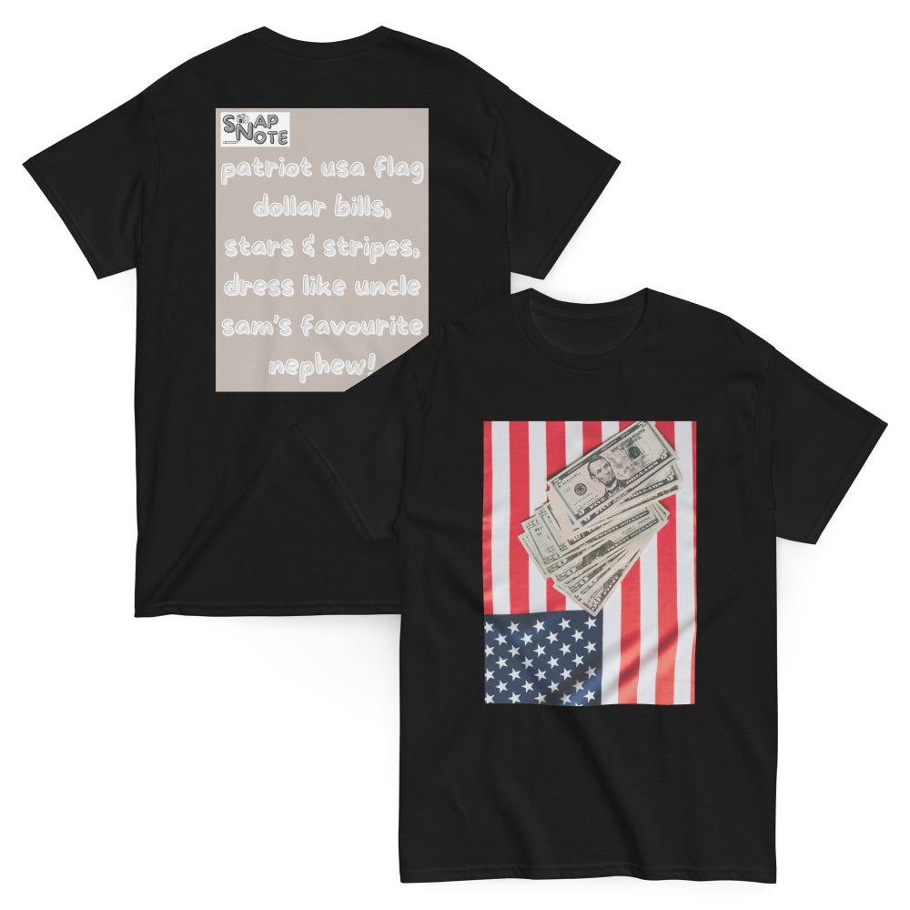 t-shirt-classic-graphic-usa-flag-dollars-beige-design-snapnote-streetwear-black